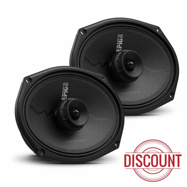 AudioControl EPICPRO69CX 6×9" Coaxial Car Speakers (Pair) – 200 W RMS 4 Ω High-Performance Sound Upgrade