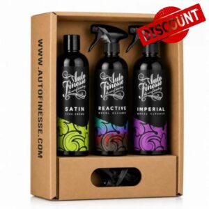 Auto Finesse Wheel Refresh Trio Car Cleaning wheel Kit                                                          Tyre Crème Included