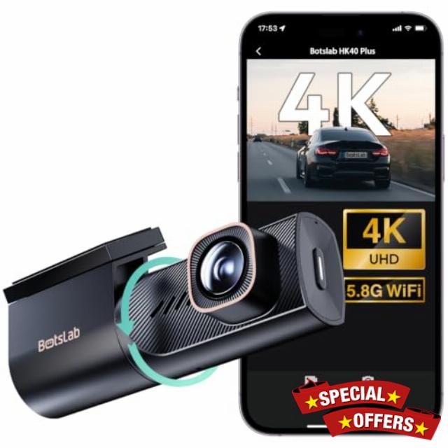 Botslab Dash Cam 4K