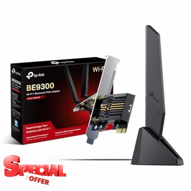 NEW TP-Link Archer TBE553E WiFi 7 Card BE9300 Mbps Wireless Bluetooth 5.4 PCIe wifi card