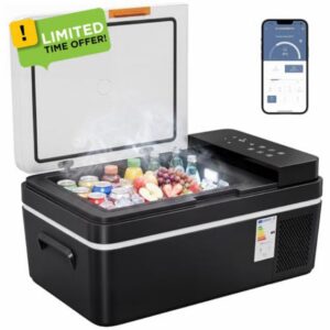 Outsunny 20L Compressor Car Fridge Freezer
