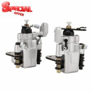 WOOSTAR Front and Rear Hydraulic Disc Brake Caliper Replacement for Econelo UTV ATV Go Kart 1.5KW Engine
