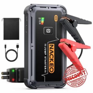 5000A Jump Starter Power Pack
