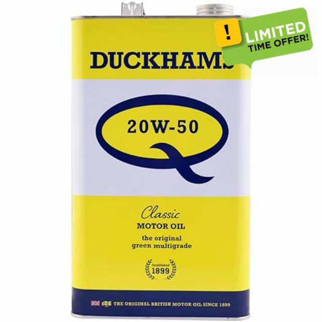 Classic Q 20W-50 Mineral Engine Oil 5 Litres