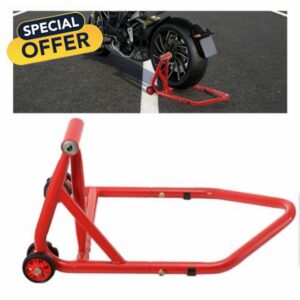 ECUTEE Rear Paddock Stand Steel Motorcycle Motorbike Single Sided Paddock Stand