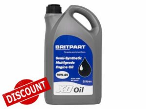XD Engine Oil 5L SAE 10W40 ACEA A3/B4 API SL/CF Semi Synthetic 5 Litres BRITPART