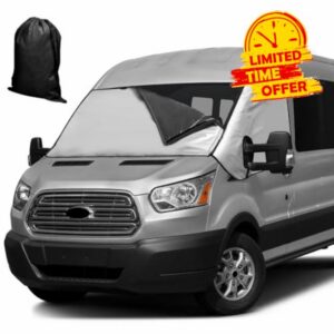 External Thermal Windscreen Cover for Ford Transit Custom 2012-2022