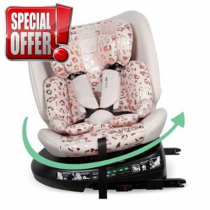 My Babiie MBCS200 360° Spin R129 Baby Car Seat – Top Tether