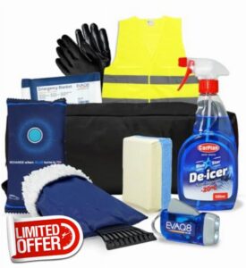 EVAQ8 Advanced Car Winter Kit – Car Plan De-icer Spray