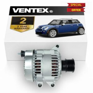 VENTEX® Alternator compatible with MINI 1.6 Cooper S R52 R53 2002-2007 JCW Works