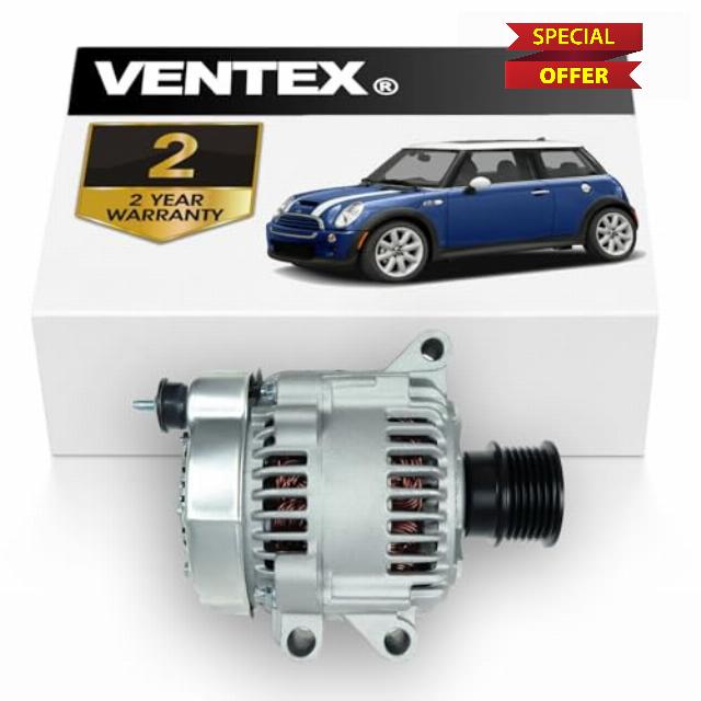 VENTEX® Alternator compatible with MINI 1.6 Cooper S R52 R53 2002-2007 JCW Works