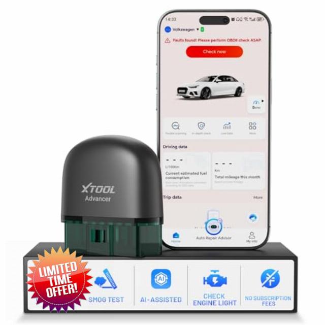 XTOOL AD20 Pro OBD2 Scanner Bluetooth