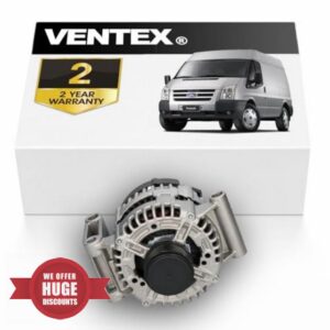 VENTEX® Alternator VTN1104 compatible with Ford Transit 2.2 TDCi FWD Mk7 2006-2010 Peugeot Boxer Citroen Relay Fiat Ducato 2006-2015