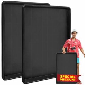 Hlimior 2 Pcs Large Oil Drain Pan