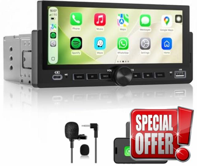 Single Din Car Stereo