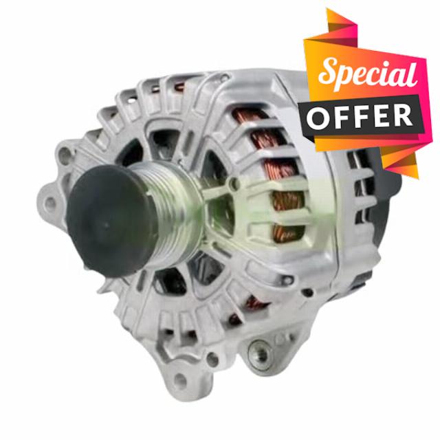 180A 14V Alternator Compatible For Audi A4 A5 A6 Q5 2.0 TDi Diesel 2011-2016 03L903017B 03L903016A