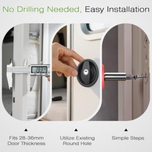 Easy Installation Without Drilling