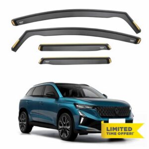 ISPEED Wind Deflectors For Renault Austral 2022-2026 5-Door SUV 4pc Set | Keep Your Car Ventilated In Rain & Wind
