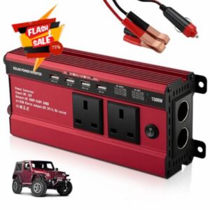 1500W Power Inverter 12V to 240V AC Car Converter