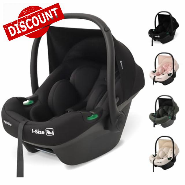 My Babiie MBCS02 i-Size Baby Car Seat - 40-87cm (Birth to 15 Months Approx.)