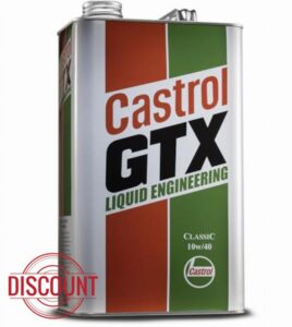 Castrol Classic GTX 10w/40 Engine Oil for Vehicles from 1978 to 1993