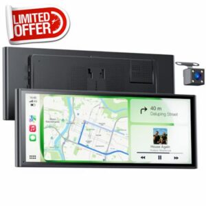 9.26" Wireless Car Play Screen for Apple CarPlay & Android Auto