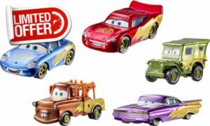 Mattel Disney and Pixar Cars Race to Celebrate 20th Anniversary Radiator Springs 5-Pack 5 Fan-Favorite Characters from the Original Film
