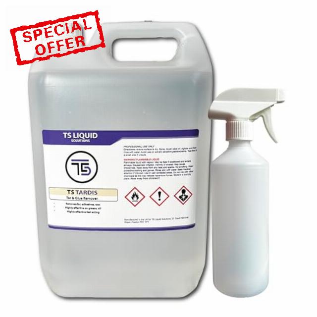 TS Tardis Tar and Glue Remover for Auto and smart Home Use (5L