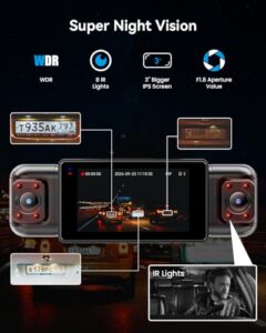 8 IR Lamps Night Vision