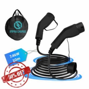 Type 2 to Type 2 EV Charging Cable