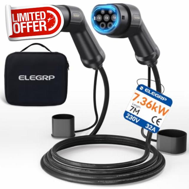 ELEGRP Type 2 EV Charging Cable