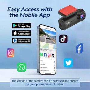 3” IPS Dashcam for Cars with FREE 32GB Card Included