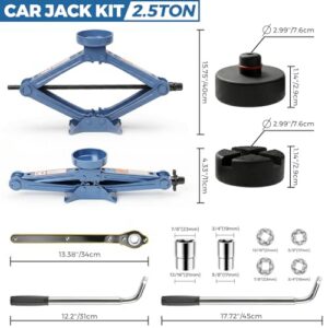 Car Jack with Tesla Jack Pad