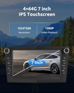 2 DIN 7 inch Touchscreen Bluetooth Radio FM GPS SWC Navi WiFi
