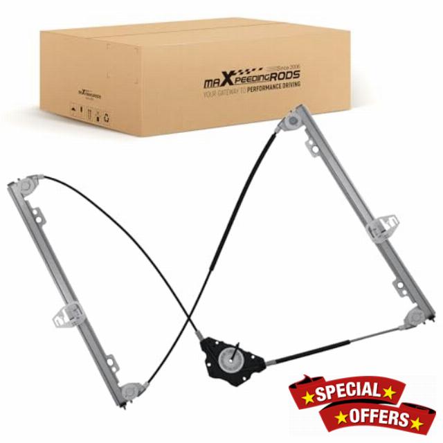 maXpeedingrods Electric Window Regulator for Fiesta Mk5 Mk6 3 Door Driver Front Right 2003-2008 1218655 1233191