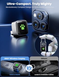 USB/Usb C Compatible with iPhone iOS 10+ & Android Auto
