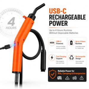 Portable USB Rechargeable Electric Siphon Pump | High flow transfer speed