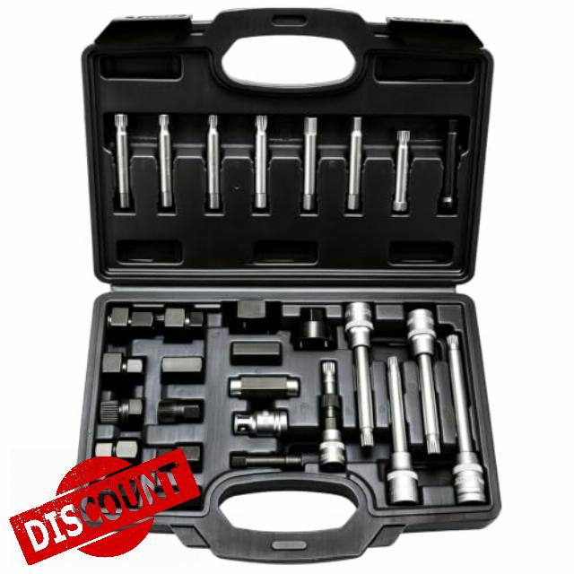 FreeTec 30pcs Alternator Pulley Removal Tool