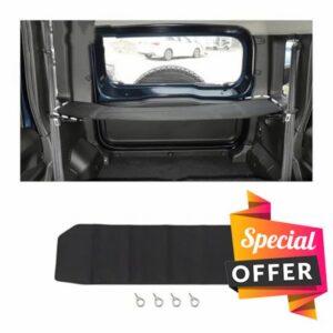 Trunk Cargo Cover For Suzuki For Jimny 4 Door 2019 Up Stowing Tidying Interior Accessories Rear Trunk Curtain Cover Storage Bag Net Organizer Parcel Shelf
