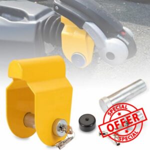 Guirfly1N1 Heavy Duty Caravan Hitch Lock - Caravan Hitch Lock for ALKO AKS1300/2004/3004 & AK130/160