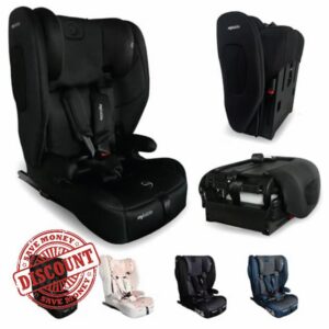My Babiie MBCS80 Foldable Toddler to Booster R129 Child Car Seat - ISOFIX with Top Tether