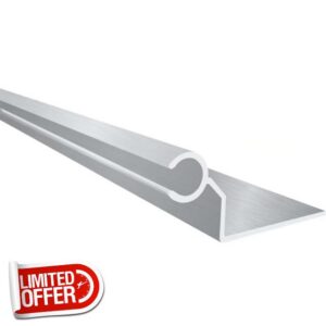 Motorhome Awning Rail C Channel 6Pcs 55cm Light Aluminum Channel Canopies Connector for T4 T5 T6 All Campervans Caravans Boats