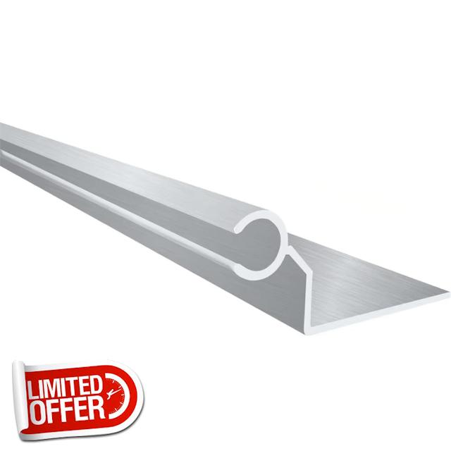 Motorhome Awning Rail C Channel 6Pcs 55cm Light Aluminum Channel Canopies Connector for T4 T5 T6 All Campervans Caravans Boats
