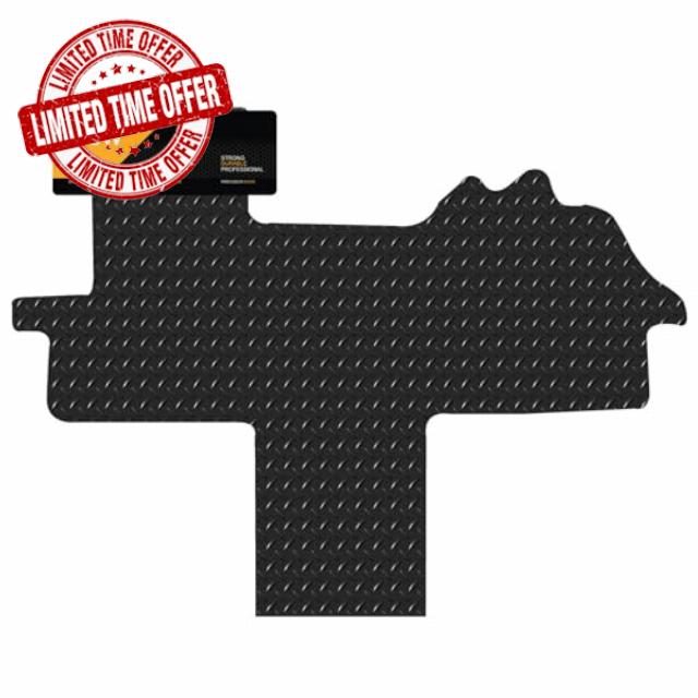 FSW - Compatible with Fiat Ducato Manual Motorhome 2015-Onwards Tailored Rubber Van Floor Mats - 5mm EXTRA Heavy Duty Rubber