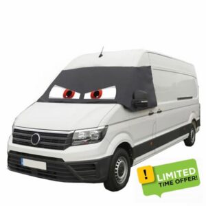 UK Custom Covers Compatible With Man TGE Screen Wrap With Eyes (2017 On) Front Windscreen Cove