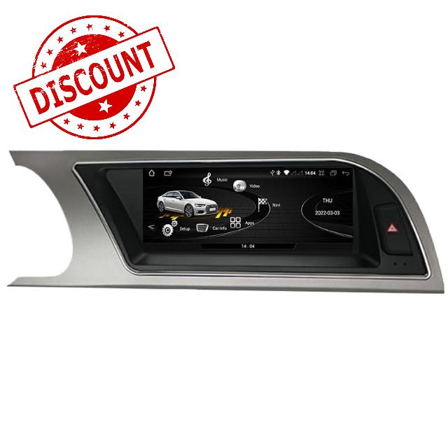 Android 14 Double Din Car Stereo touch screen car stereo For Audi A5 2009-2016 with Bluetooth GPS Navigation WiFi FM Radio USB/SWC/Plug and Play Support Carplay&A N800 Pro 12.3 8 Core 4G+Wifi 8+256GB
