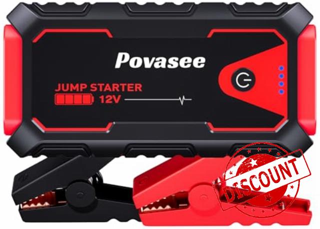 Povasee 5000A Jump Starter Power Pack
