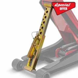 Jack Mate Floor Jack Safety Support Stand 3.5 Tonne 200 350mm Height Adjustment Automatic Locking Mechanism Heavy Duty Steel Vehicle Lifting Protection Professional Workshop Use 7108-WW