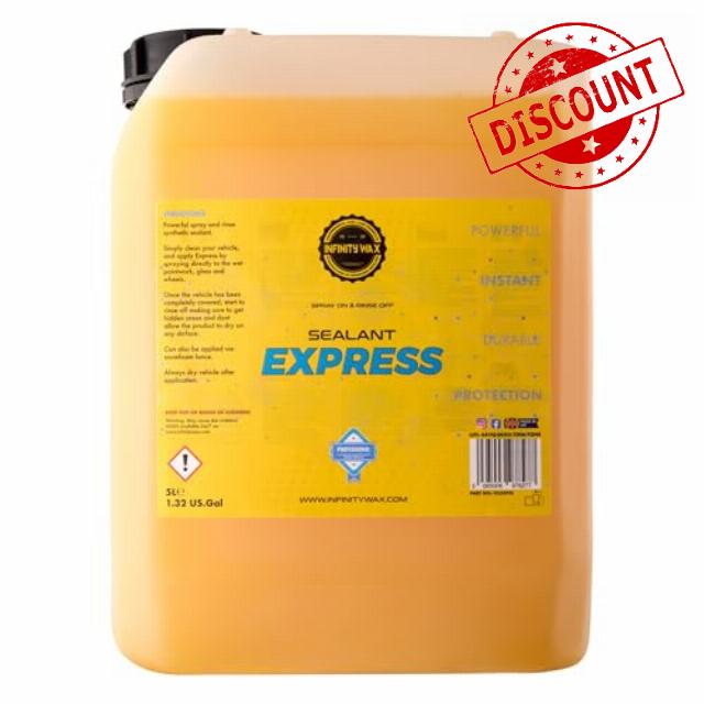 Infinity Wax Express Sealant 5L – Spray-On Rinse-Off Protection for Cars
