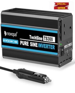 NOVOPAL 300W Pure Sine Wave Inverter 12V DC to 240V AC